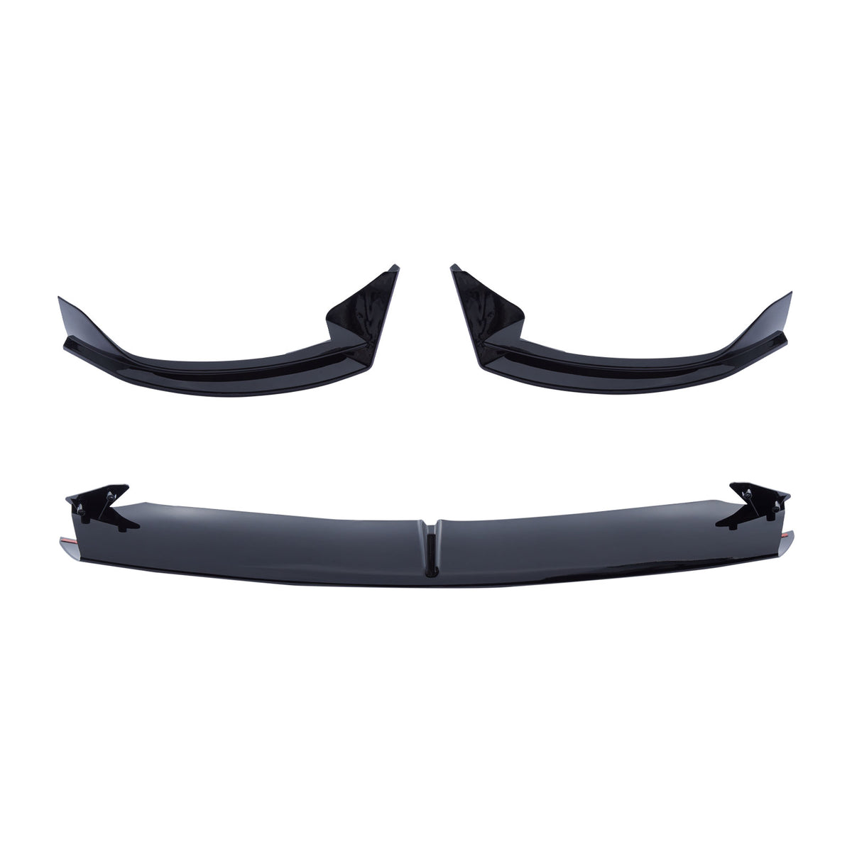 3PCS Front Bumper Splitter Lip for Tesla Model Y 2020-2023