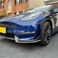 3PCS Front Bumper Splitter Lip for Tesla Model Y 2020-2023