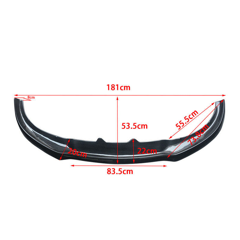 Front Bumper Lip Splitter for 2015-2021 Dodge Charger