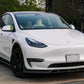 Full Body Kits for Tesla Model Y 2019-2024, 11PCS, Front Splitter Lip, Rear Diffuser, Side Skirts, Spoiler, Lamp Eyebrow Wind Knife Leaf Board Wind Knife