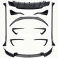 Full Body Kits for Tesla Model 3 2017-2023, 11PCS, Front Splitter Lip, Rear Diffuser, Side Skirts, Spoiler,Lamp Eyebrow Wind Knife Leaf Board Wind Knife